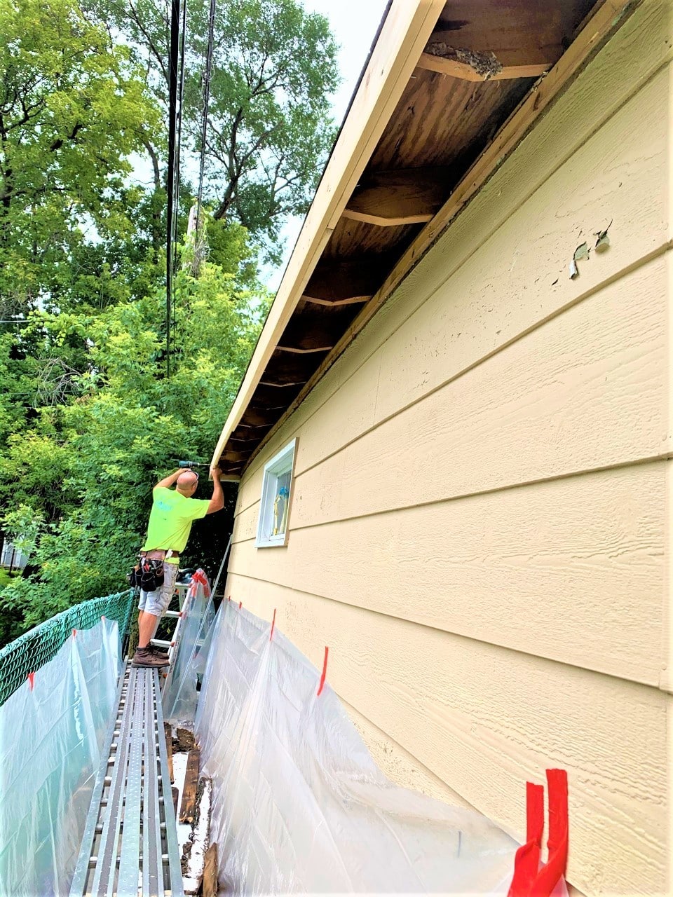 soffit and fascia installation