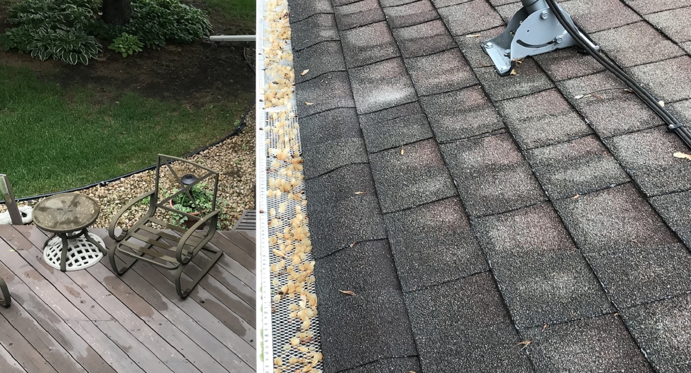 gutter screen 