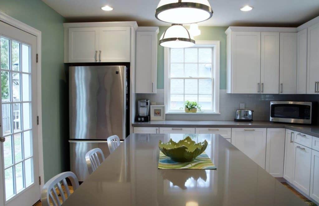 white kitchen