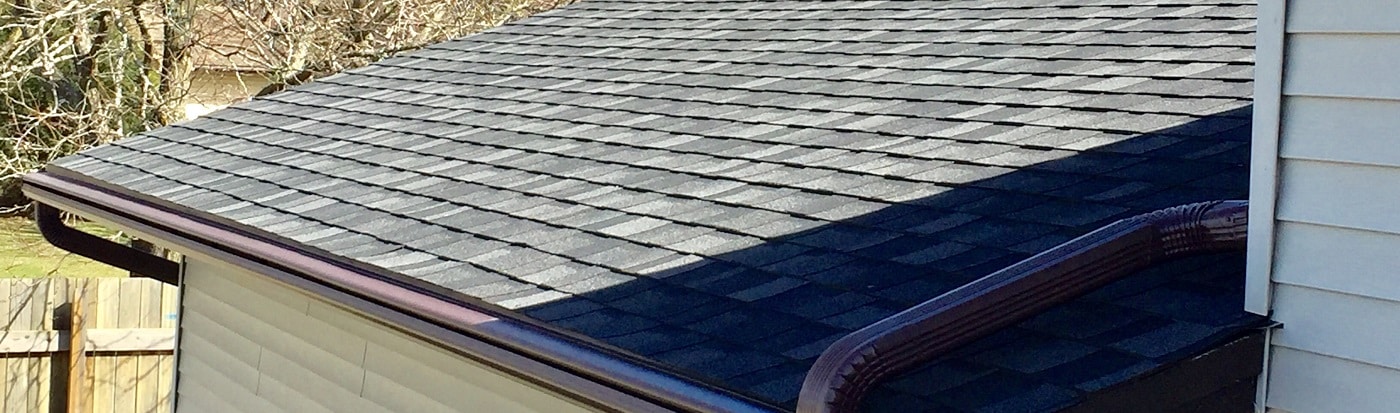 LeafGuard Brand Gutters installed on River Falls home 
