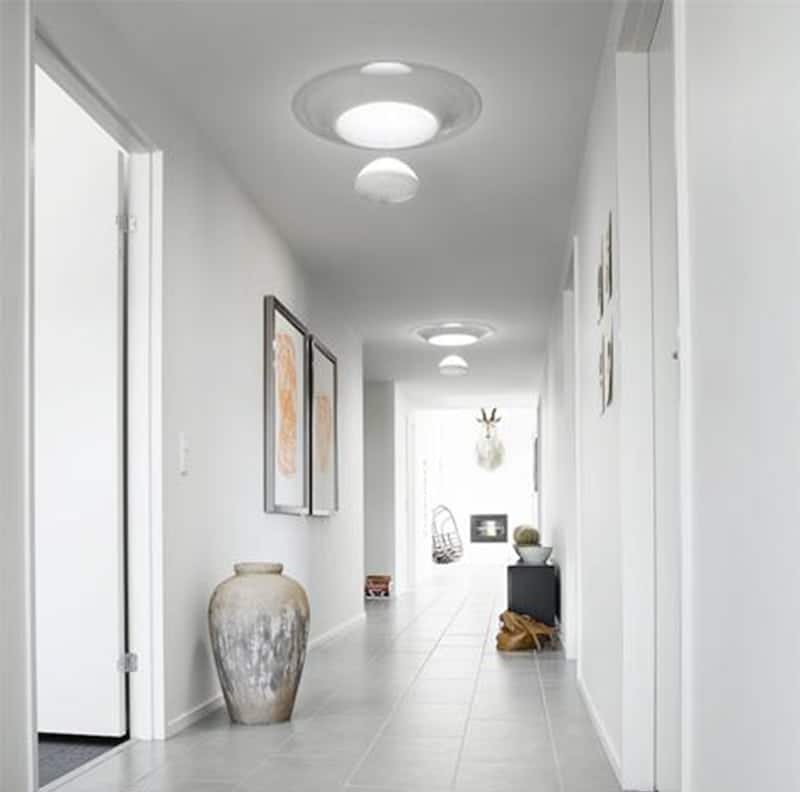 sky tunnels adding light to hallway 