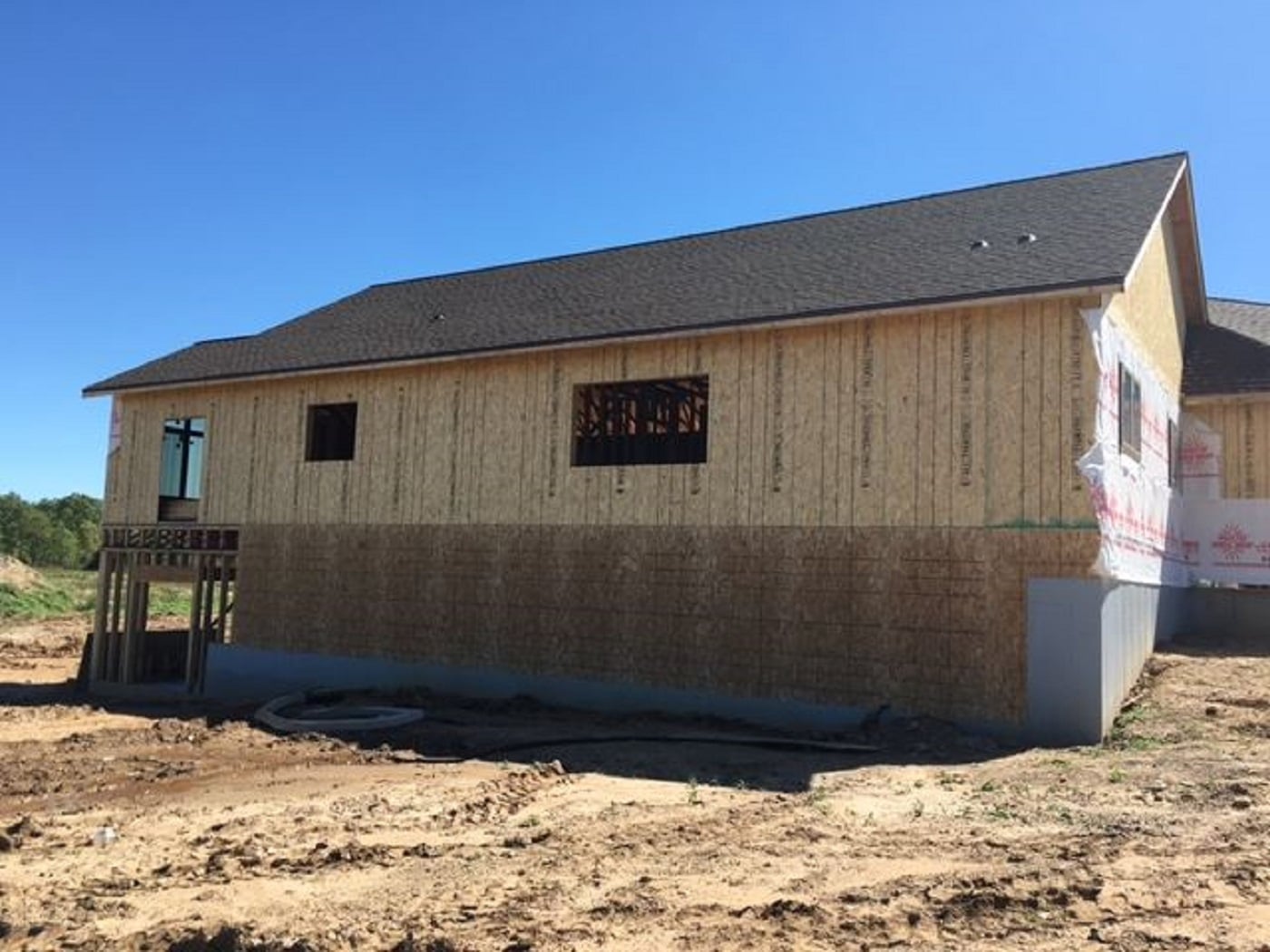 new GAF roof installed on Wisconsin home