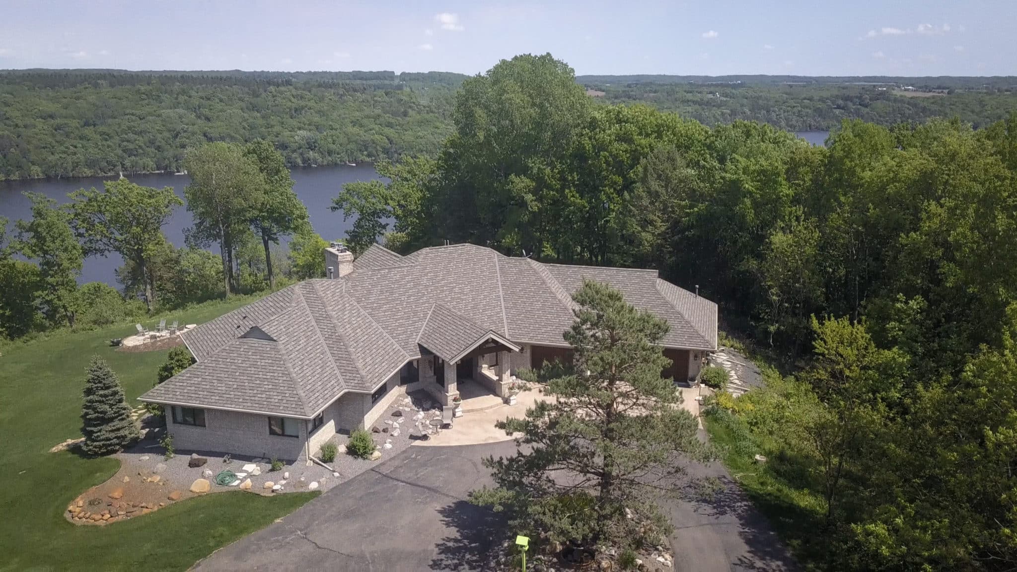 Impact-resistant asphalt roofing installed by Lindus Construction