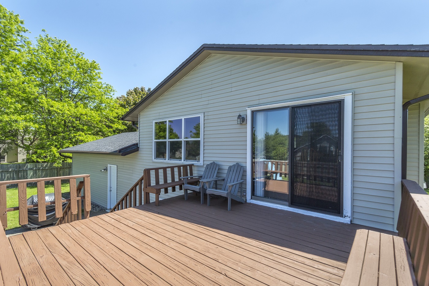 wood deck