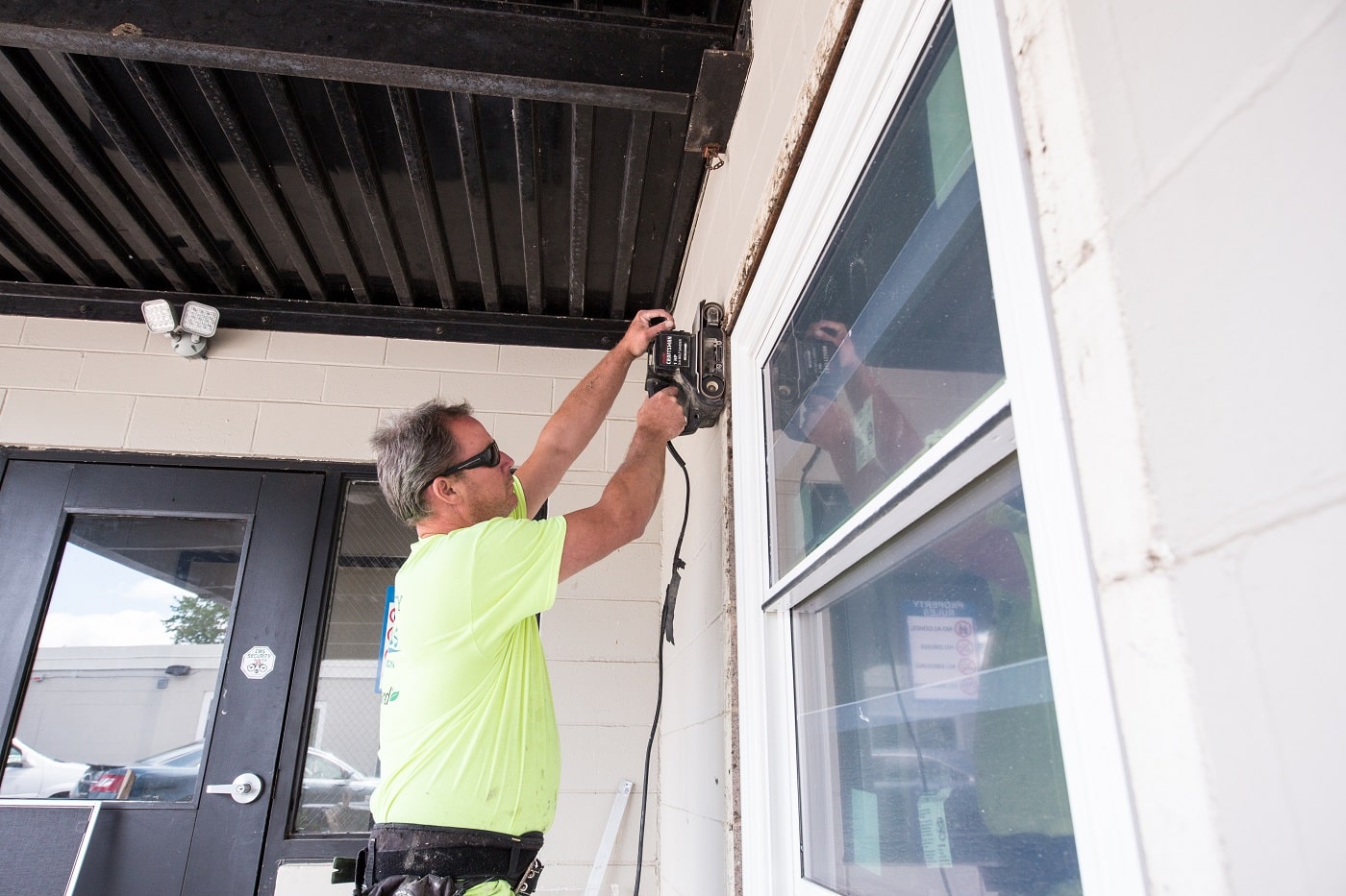 window installation in New Richmond by Lindus Construction 