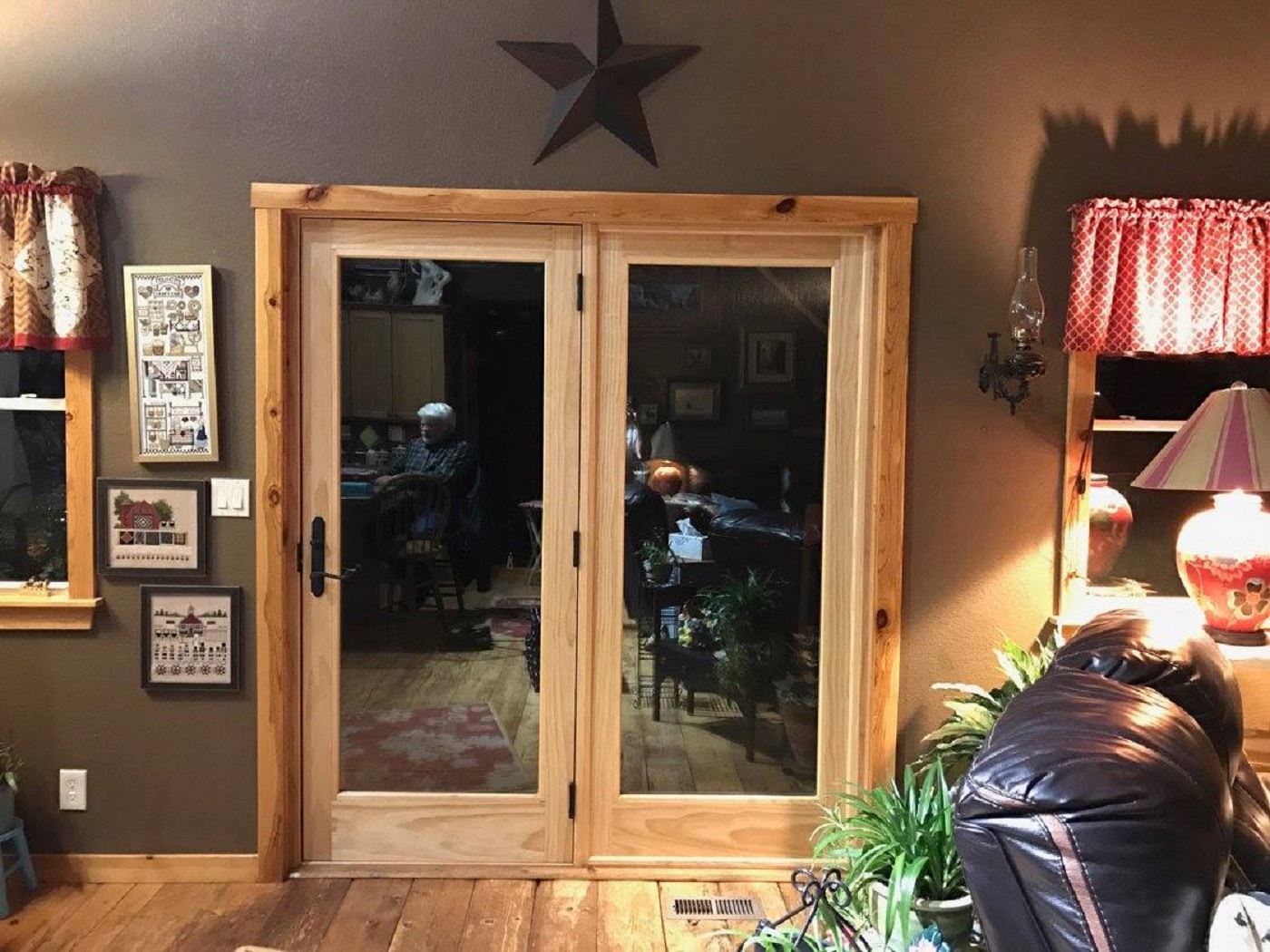 patio door installed by Lindus Construction