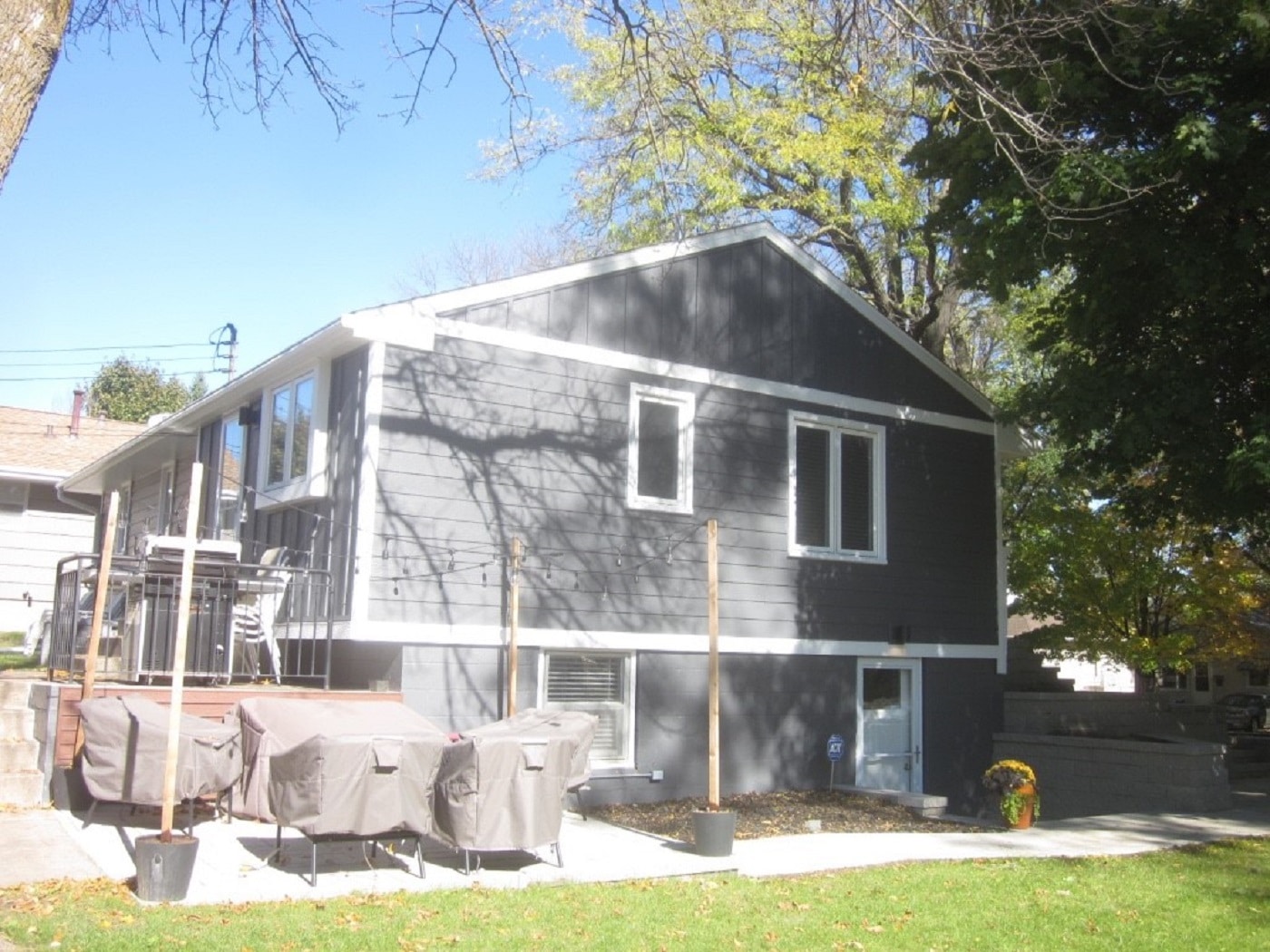 Lp Smartside siding installed on St Louis Park home