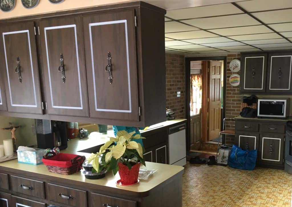 kitchen before