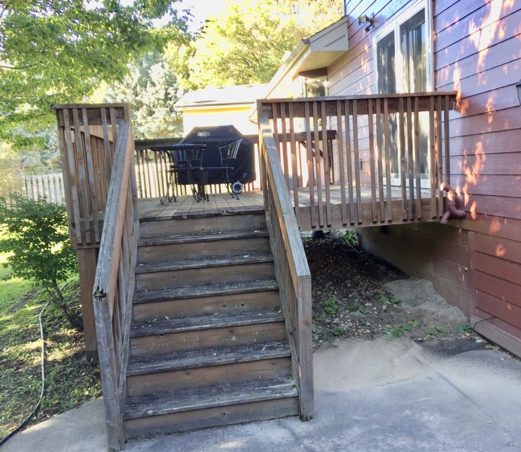 deck before