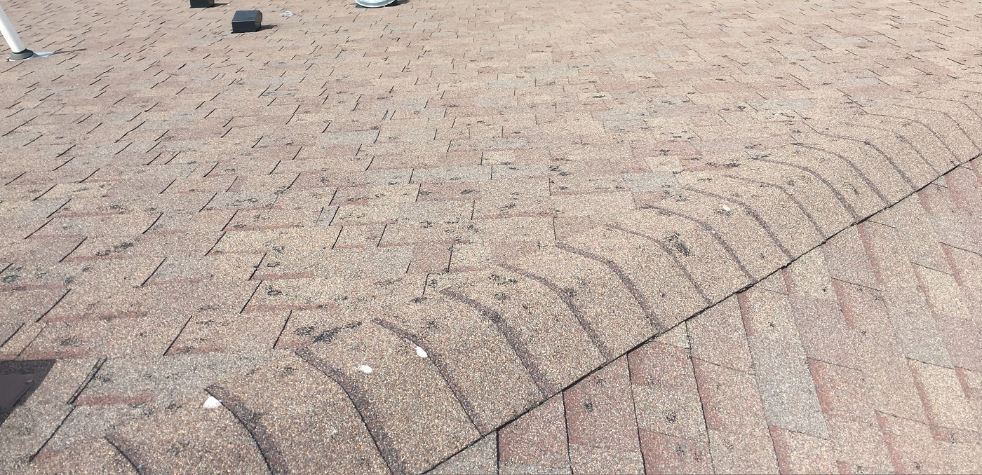  hail damage on Blaine, MN roof
