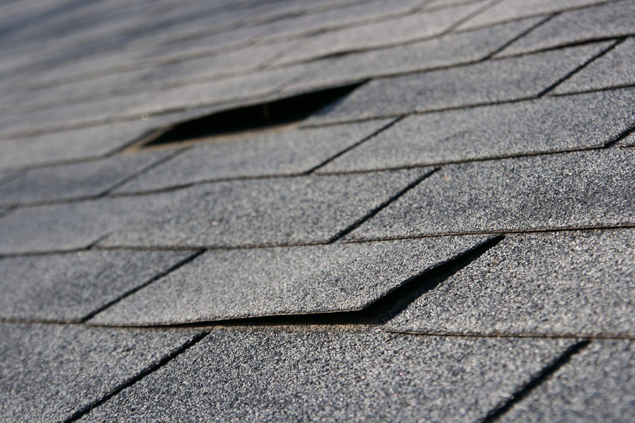wind damage to shingles 