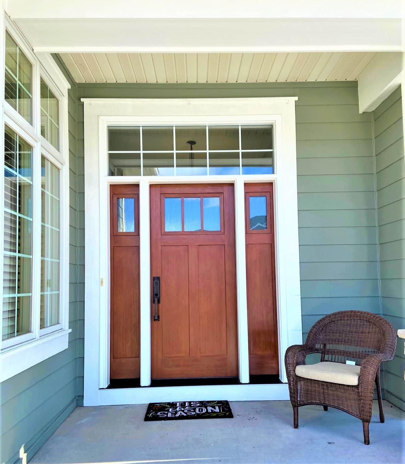 Fiberglass doors by Provia.