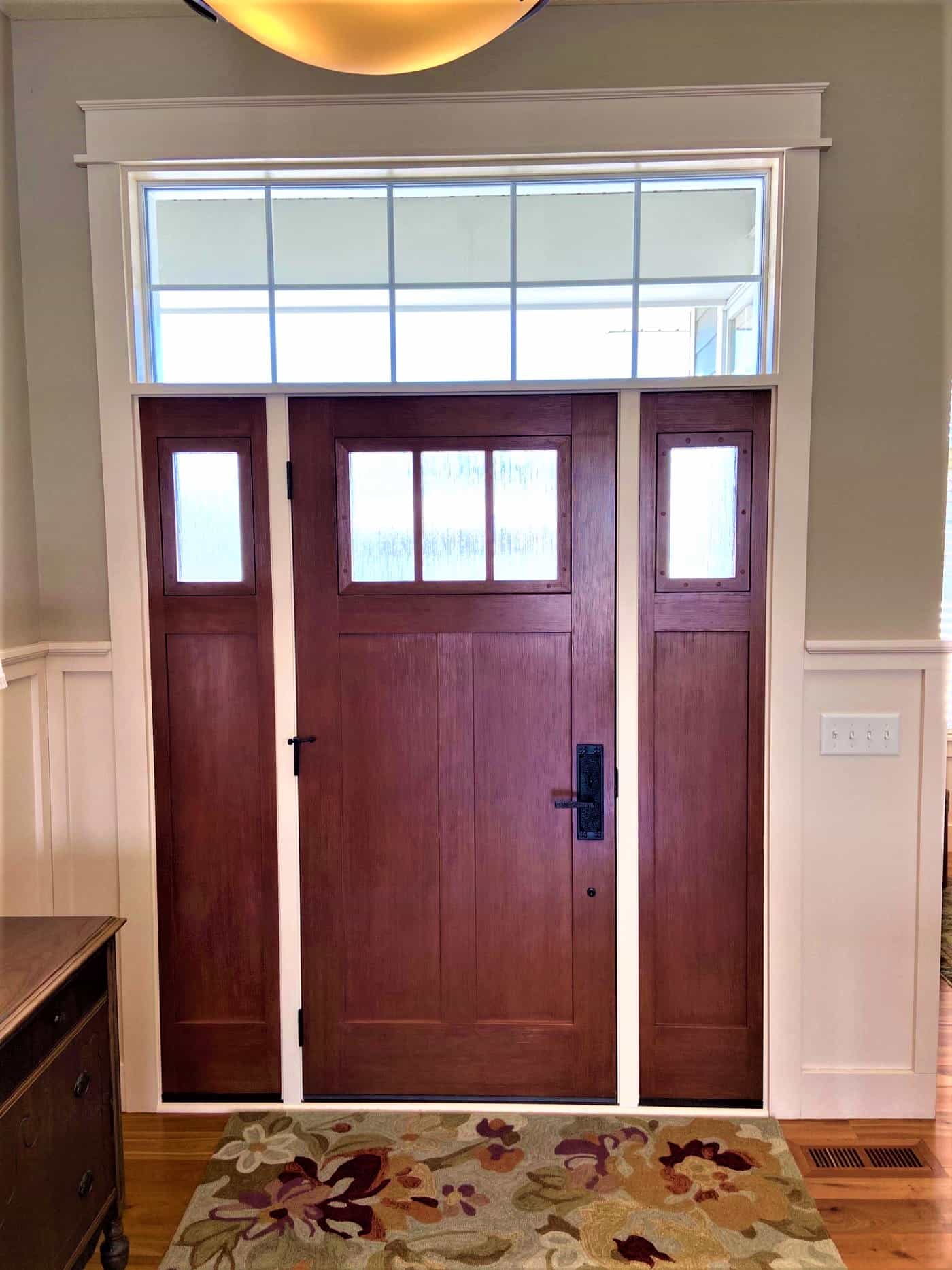 Fiberglass doors by Provia.