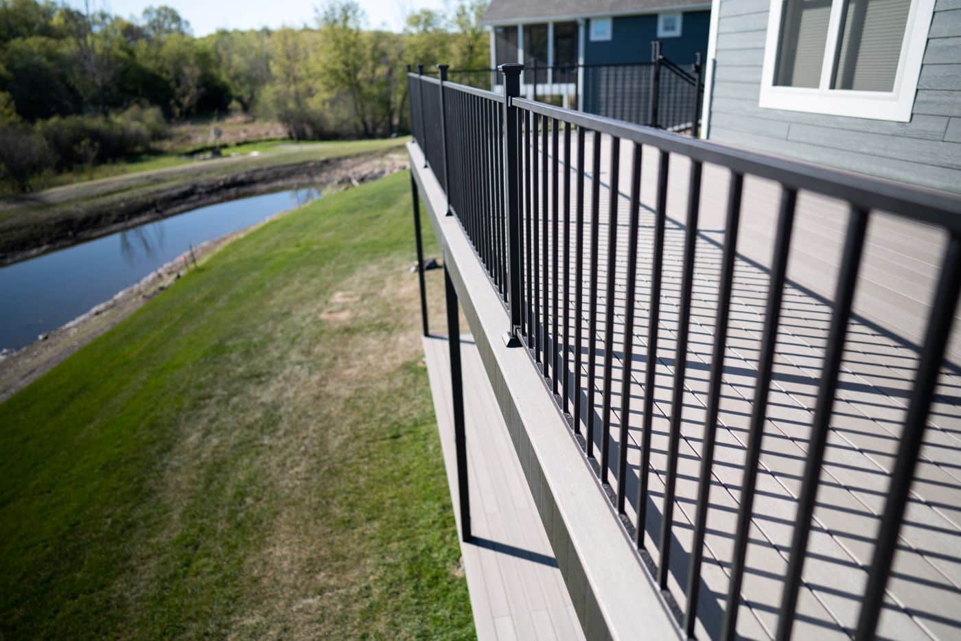 fortress steel deck railing 