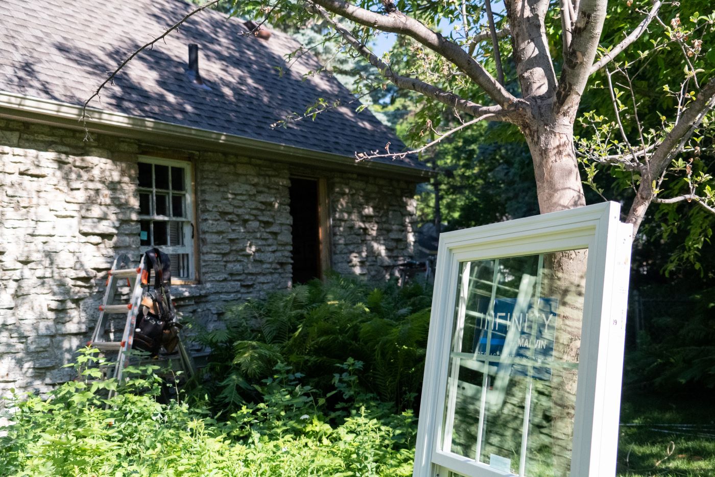 Installing Infinity From Marvin Windows on Richfield home