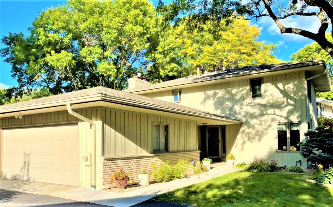 Edina, MN LeafGuard® Gutters installed by Lindus Construction