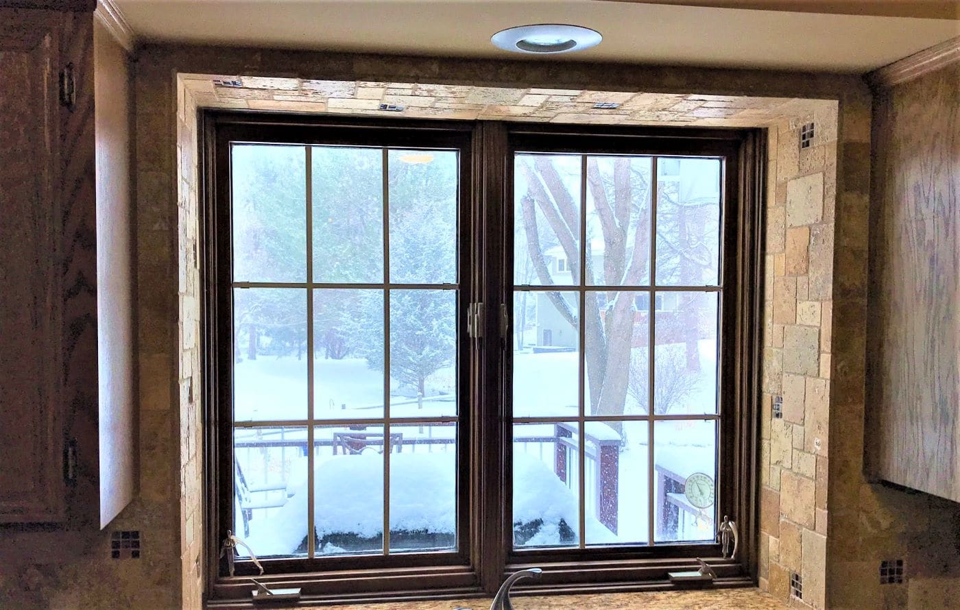 Marvin Infinity Everwood windows installed in Plymouth MN home 